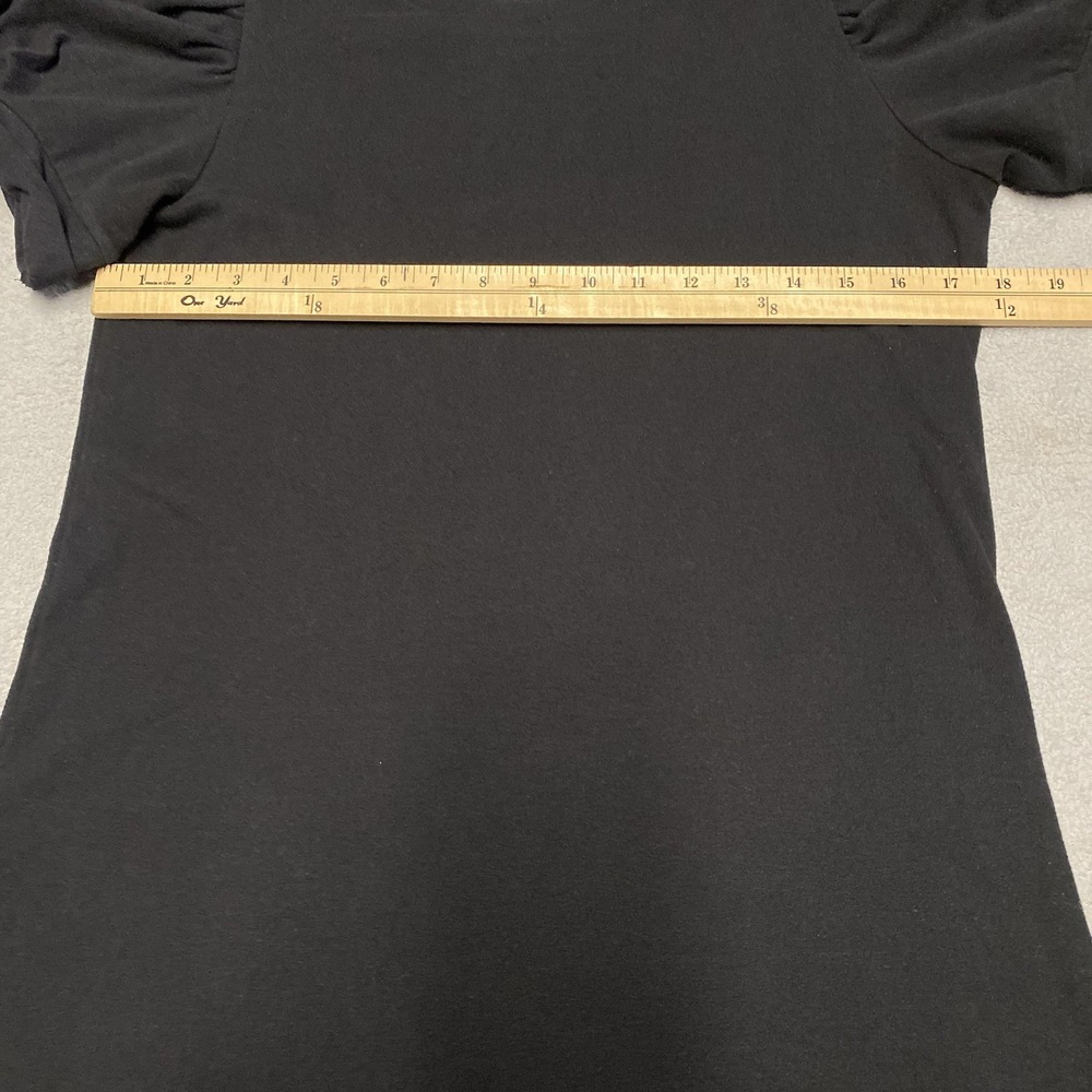 Pomander Place Black Mini Dress with Puff Sleeves - Picture 5 of 5